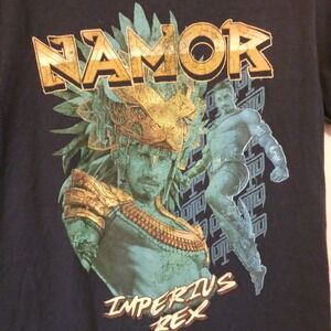 Marvel Black Panther Wakanda Forever Namor Imperius Rex T-Shirt